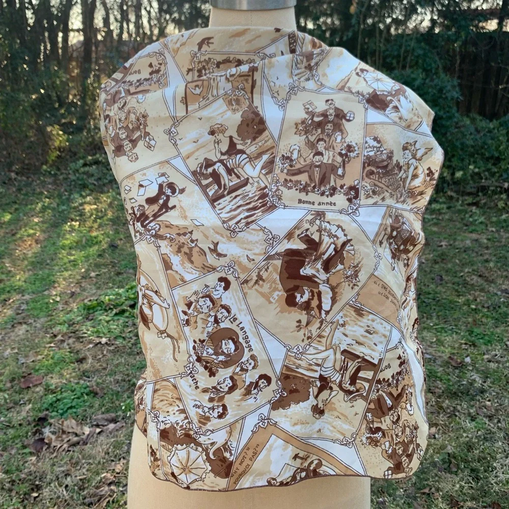 Vintage Photograph Scarf - Picture 3 of 9